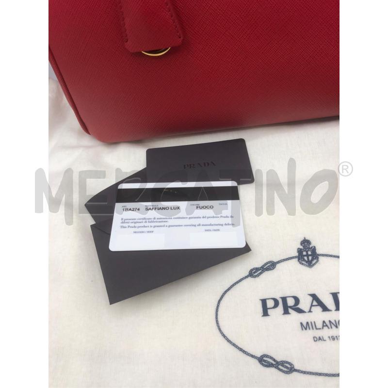 BORSA DONNA PRADA GALLERIA ROSSA | Mercatino dell'Usato Prato mercato nuovo 2