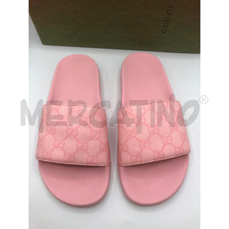 CIABATTE DONNA ROSA GUCCI 38 | Mercatino dell'Usato Prato mercato nuovo 2