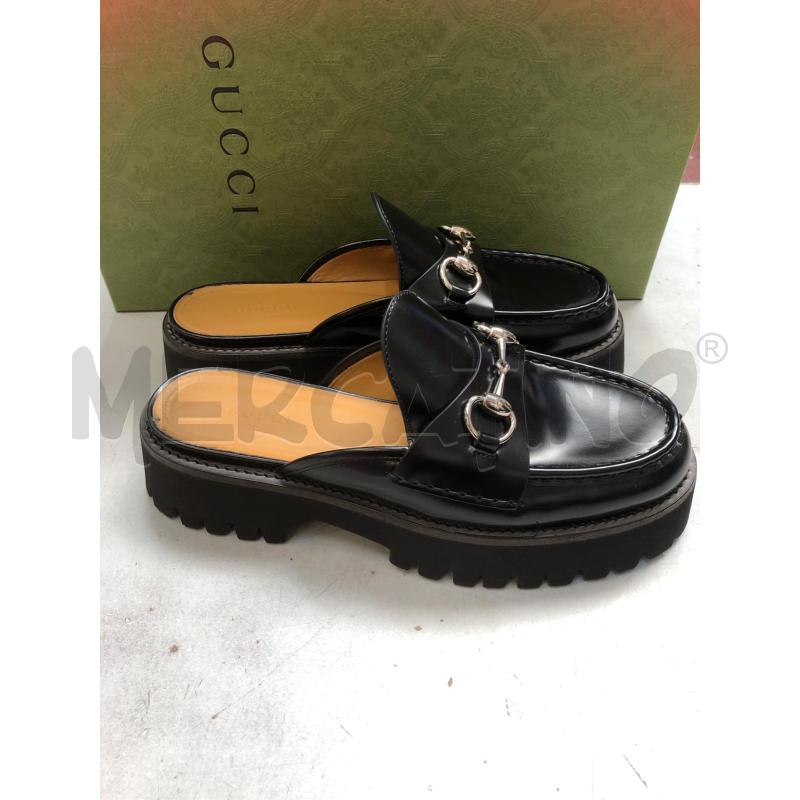 MOCASSINI DONNA NERI GUCCI | Mercatino dell'Usato Prato mercato nuovo 3