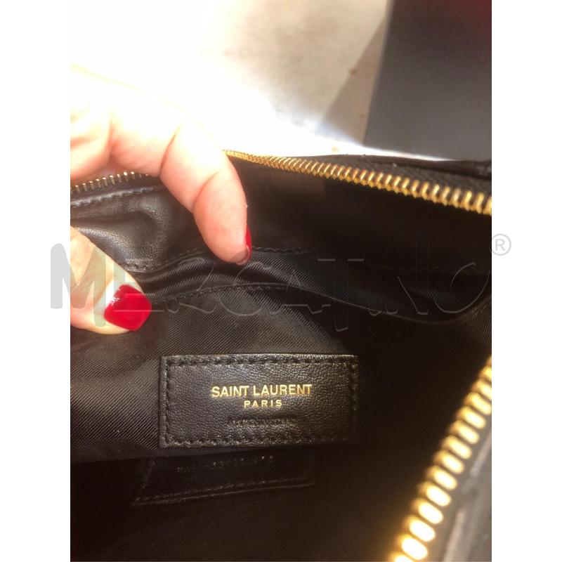 POCHETTE NERA SAINT LAURENT | Mercatino dell'Usato Prato mercato nuovo 4