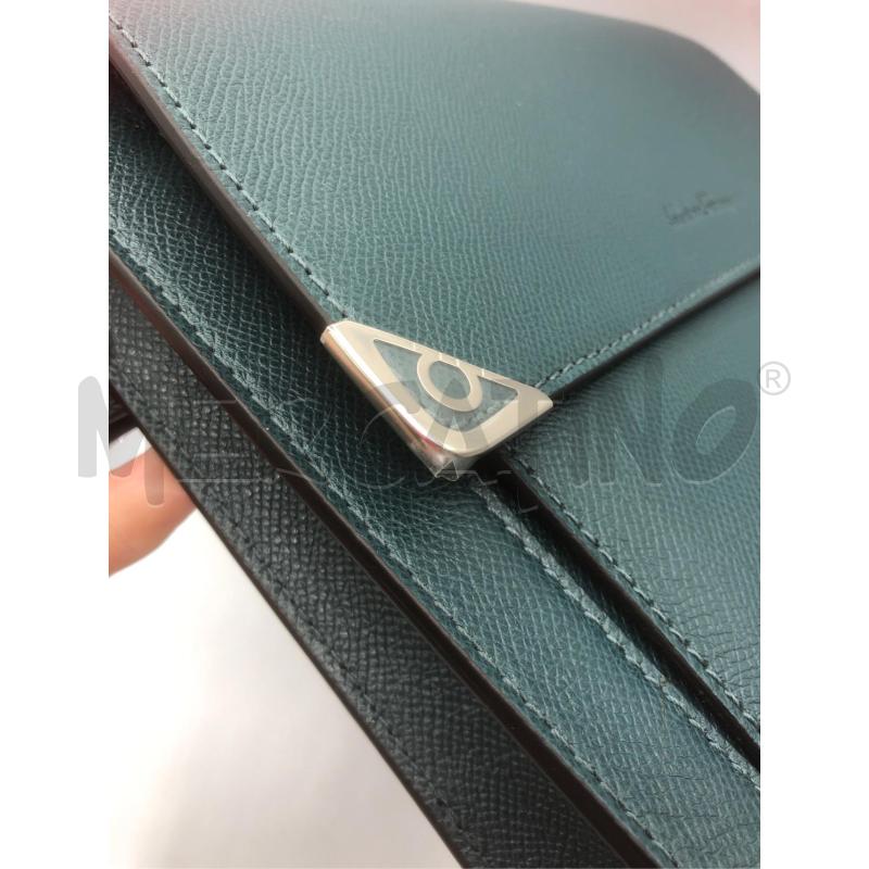POCHETTE VERDE FERRAGAMO | Mercatino dell'Usato Prato mercato nuovo 5