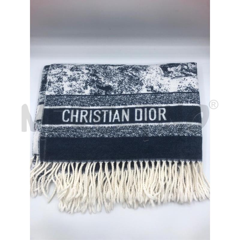 SCIARPA DONNA BIA BLU CHRISTIAN DIOR | Mercatino dell'Usato Prato mercato nuovo 1