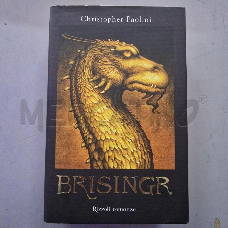 BRISINGR CHRISTOPHER PAOLINI RIZZOLI ROMANZO | Mercatino dell'Usato Pavia 1