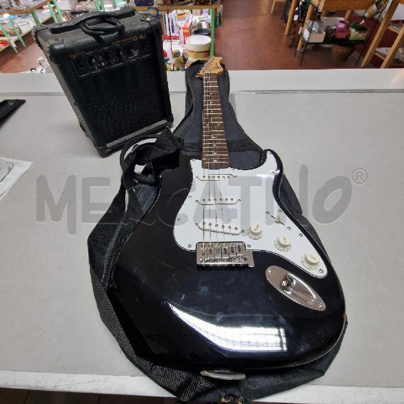 CHITARRA ELETRICA CON AMPLIFICATORE SAUNSAUTION | Mercatino dell'Usato Pavia 3
