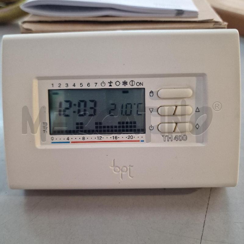 CRONO TERMOSTATO SETTIMANALE TH/400 | Mercatino dell'Usato Pavia 3