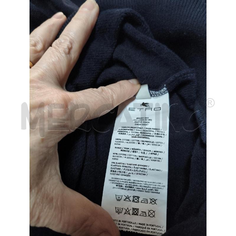 FELPA BAMBINO  NERA ETRO | Mercatino dell'Usato Pavia 3
