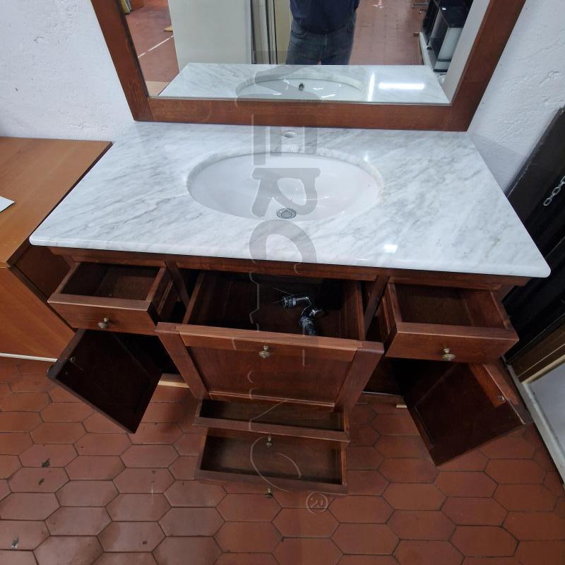 MOBILE BAGNO CON SPECCHIO 106X0.59 SPECCHI 104X113 | Mercatino dell'Usato Pavia 2