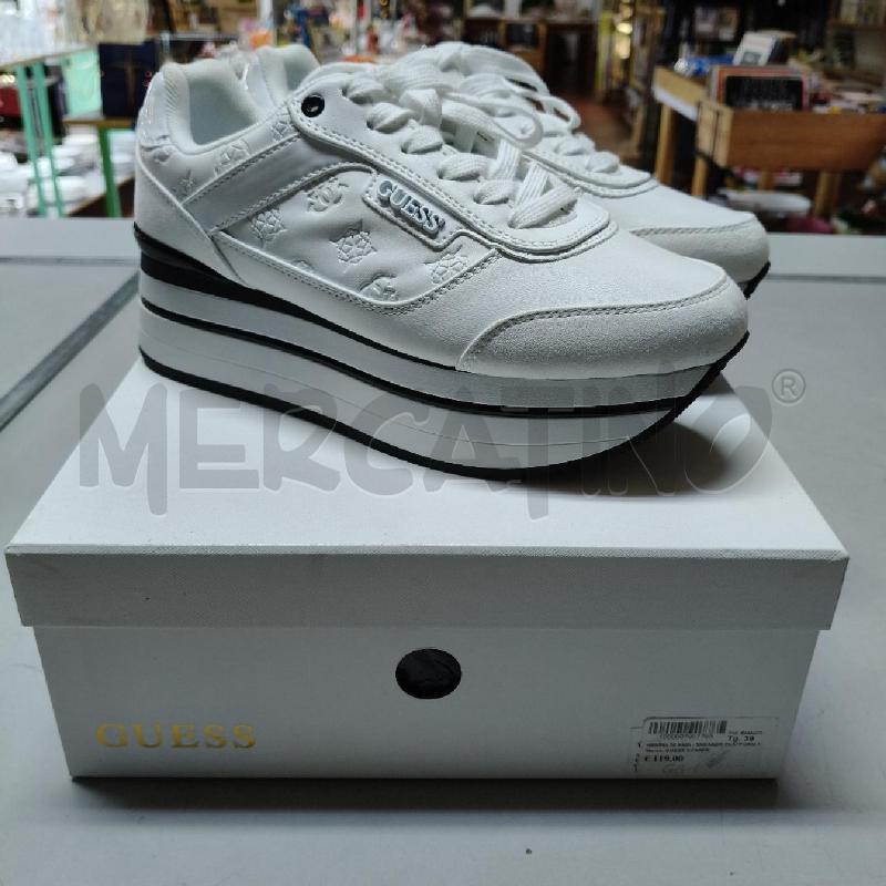 SCARPE DONNA BIANCHE GUESS | Mercatino dell'Usato Pavia 2