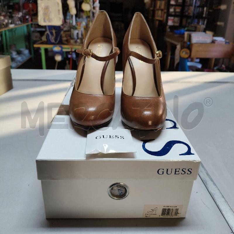 SCARPE TACCHI MARRONE GUESS | Mercatino dell'Usato Pavia 1