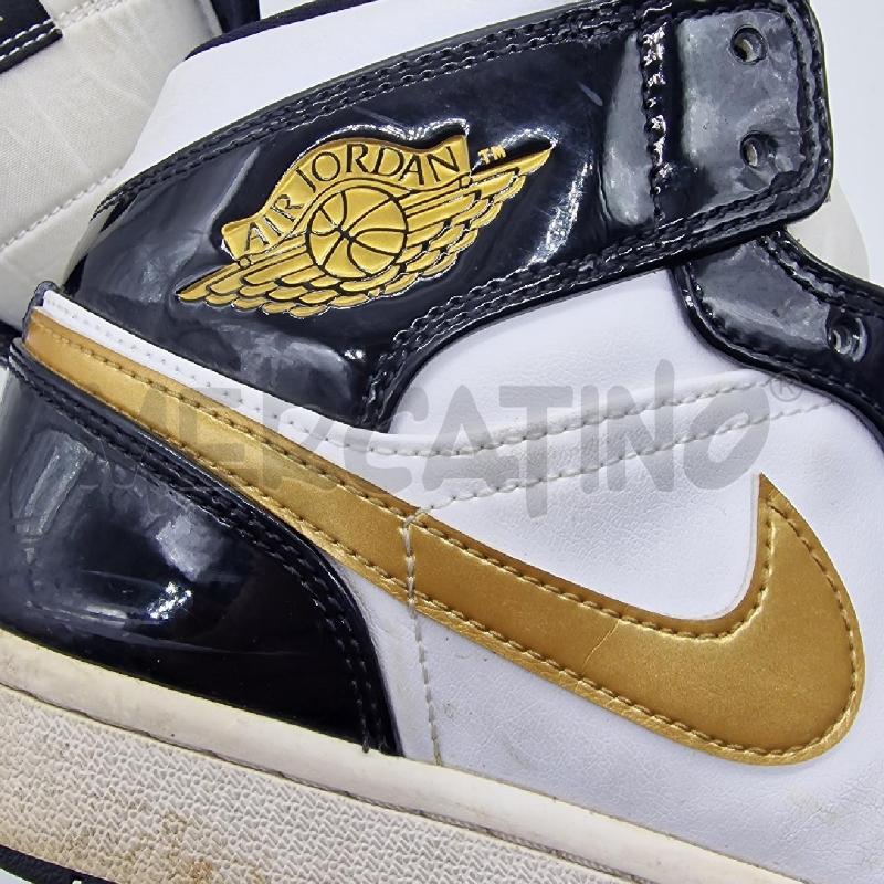 SCARPE UOMO JORDAN SERIE NERO-ORO | Mercatino dell'Usato Pavia 2
