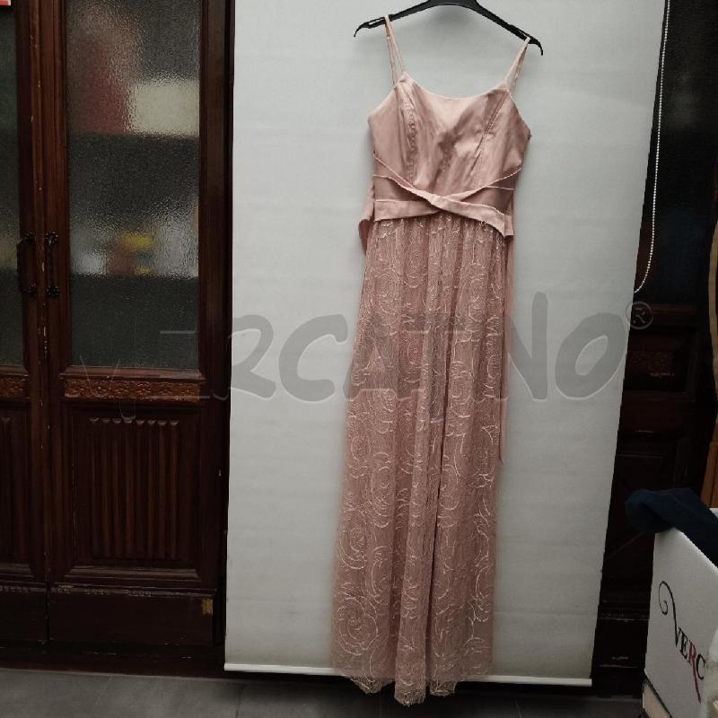 VESTITO DONNA LUNGO ROSA RINASCIMENTO | Mercatino dell'Usato Pavia 1