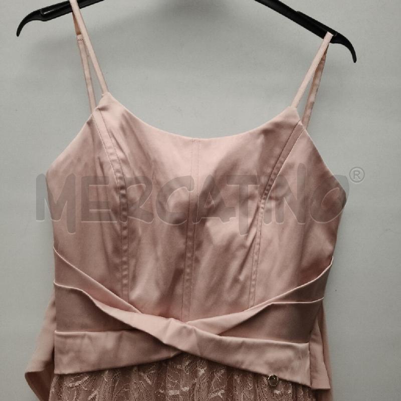 VESTITO DONNA LUNGO ROSA RINASCIMENTO | Mercatino dell'Usato Pavia 2