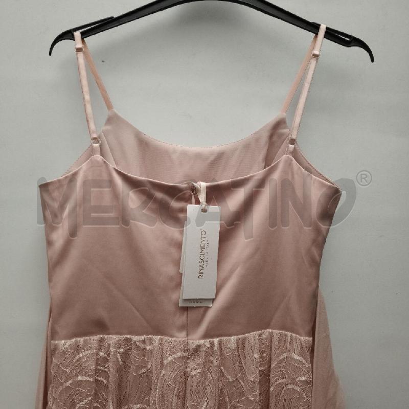 VESTITO DONNA LUNGO ROSA RINASCIMENTO | Mercatino dell'Usato Pavia 4