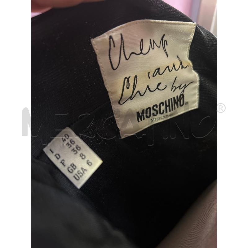 ABITO DONNA NERO MOSCHINO CHEAPANDCHIC | Mercatino dell'Usato Ravenna 4