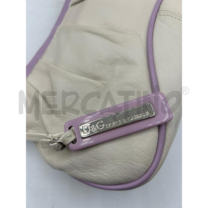 BORSA DONNA AVORIO D&G PROFILO LILLA | Mercatino dell'Usato Ravenna 2