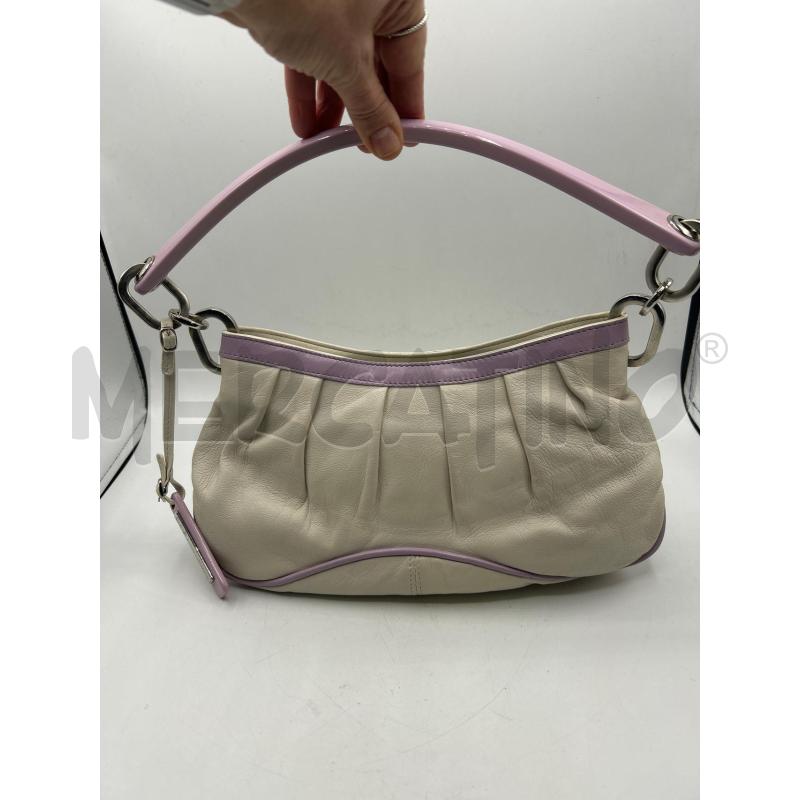BORSA DONNA AVORIO D&G PROFILO LILLA | Mercatino dell'Usato Ravenna 3