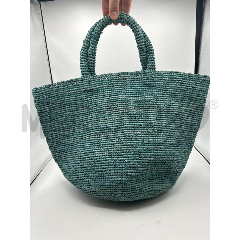 BORSA DONNA AZZURRA SANS ARCIDET PARIS | Mercatino dell'Usato Ravenna 1