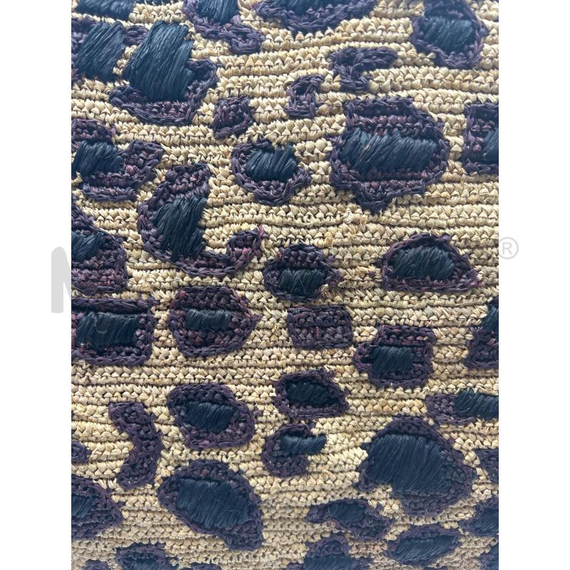 BORSA DONNA BEIGE JAMIN PUECH RAFIA | Mercatino dell'Usato Ravenna 3