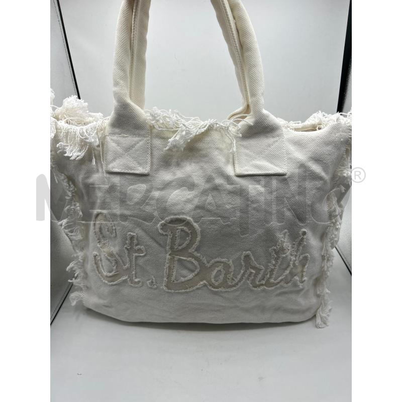 BORSA DONNA BIANCA SAINT BARTH | Mercatino dell'Usato Ravenna 1