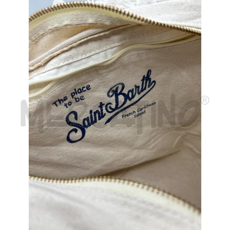 BORSA DONNA BIANCA SAINT BARTH | Mercatino dell'Usato Ravenna 3