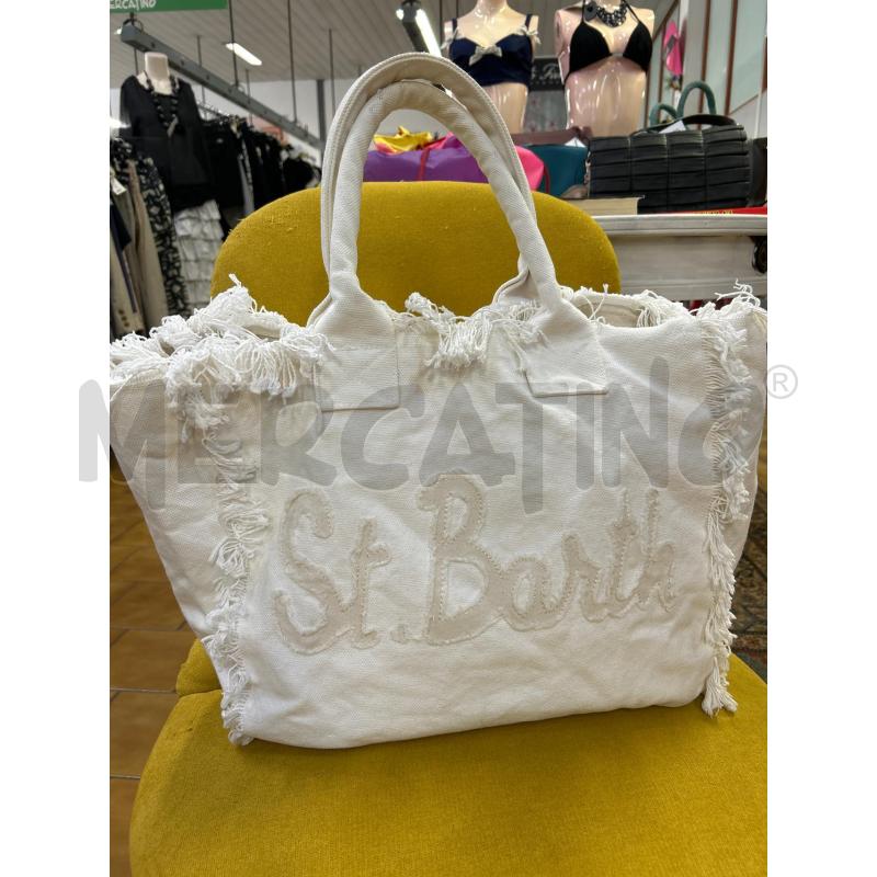 BORSA DONNA BIANCA SAINT BARTH | Mercatino dell'Usato Ravenna 5