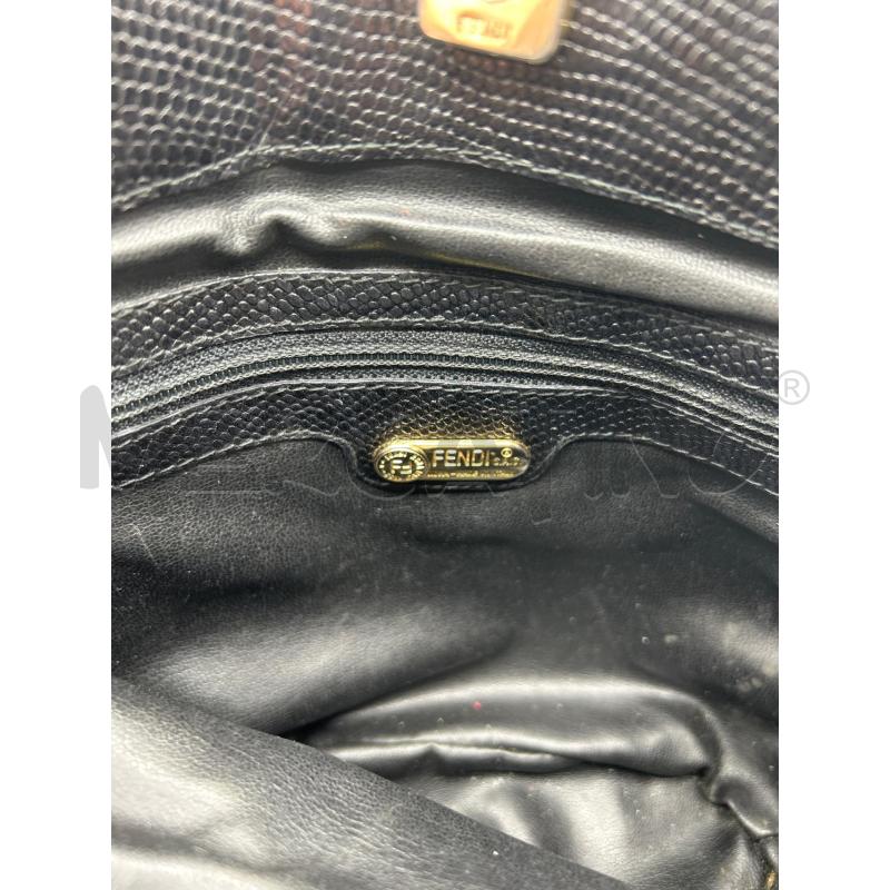 BORSA DONNA NERA FENDI | Mercatino dell'Usato Ravenna 4