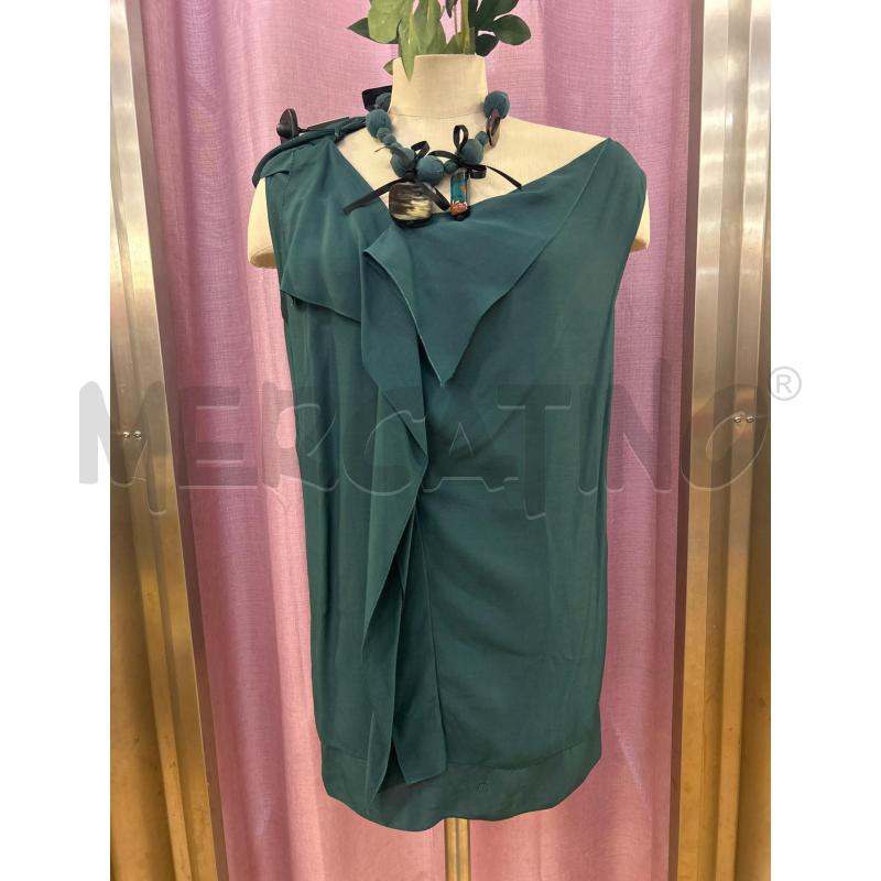 CAMICIA DONNA VERDE MARNI+COLLANA | Mercatino dell'Usato Ravenna 1