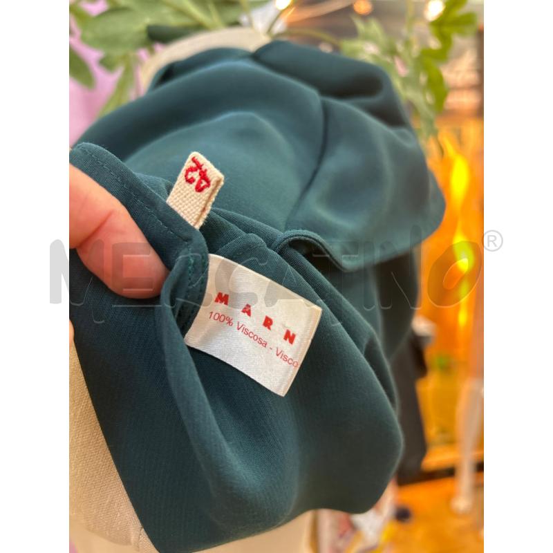 CAMICIA DONNA VERDE MARNI+COLLANA | Mercatino dell'Usato Ravenna 5