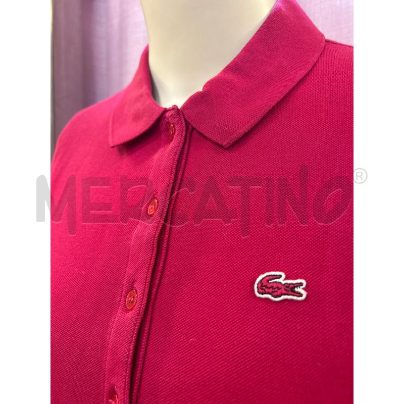 CANOTTA DONNA FUXIA LACOSTE | Mercatino dell'Usato Ravenna 2