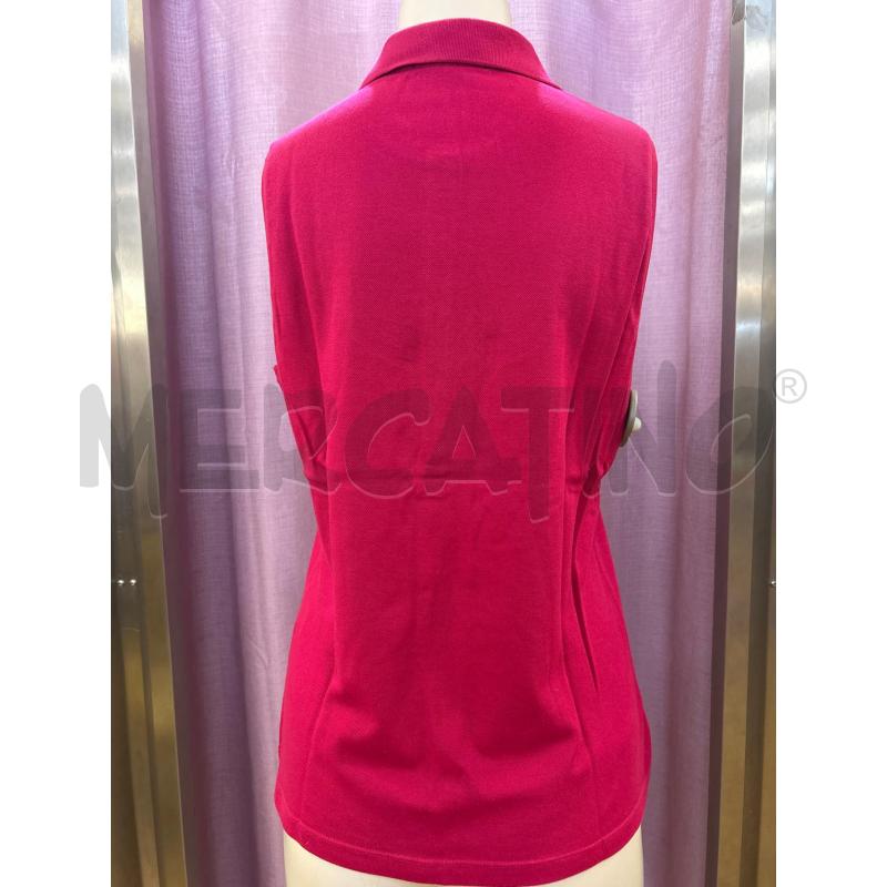 CANOTTA DONNA FUXIA LACOSTE | Mercatino dell'Usato Ravenna 4