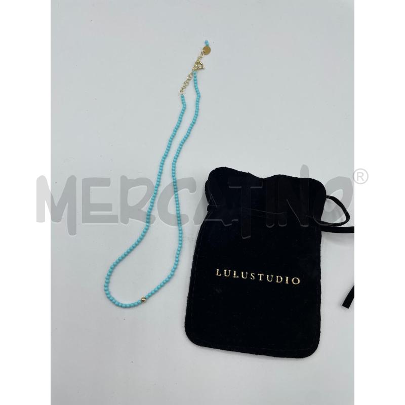 COLLANA AZZURRA LULU STUDIO | Mercatino dell'Usato Ravenna 4