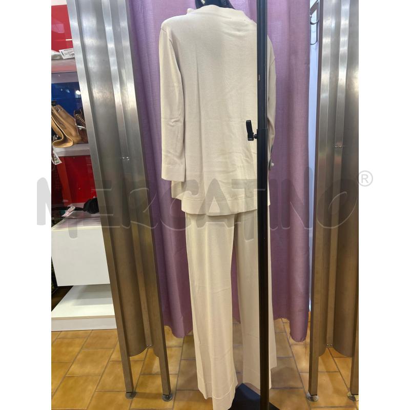 COMPLETO DONNA BEIGE L.CONTI PANTALONE E MAGLIA | Mercatino dell'Usato Ravenna 4