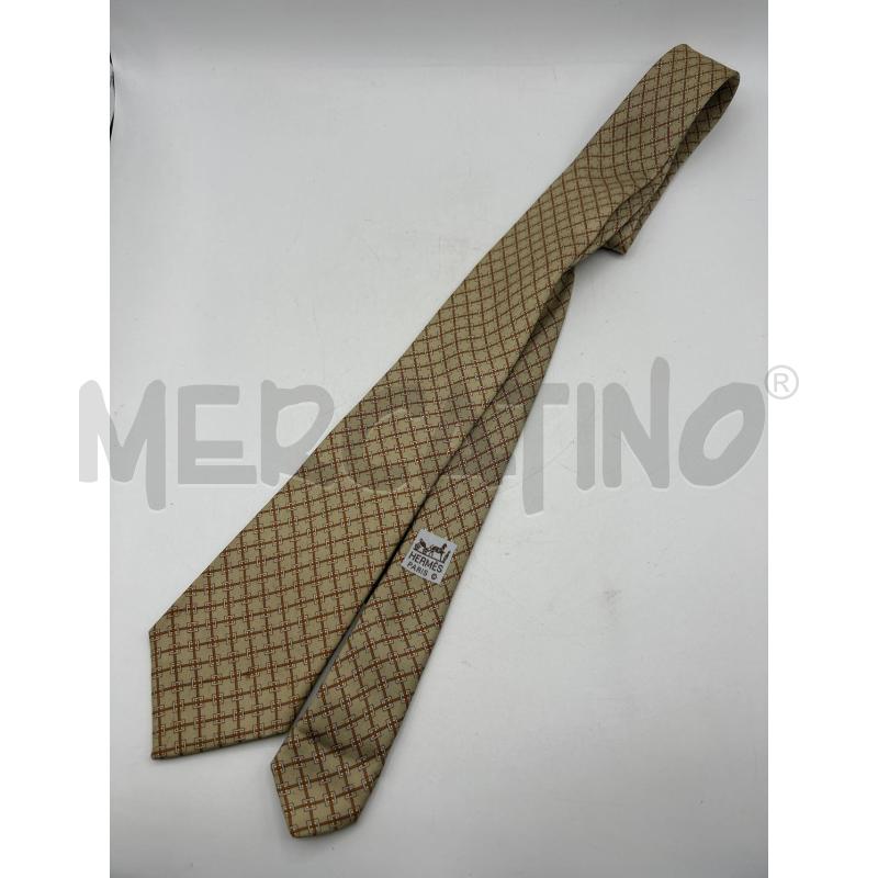 CRAVATTA SABBIA HERMES | Mercatino dell'Usato Ravenna 1