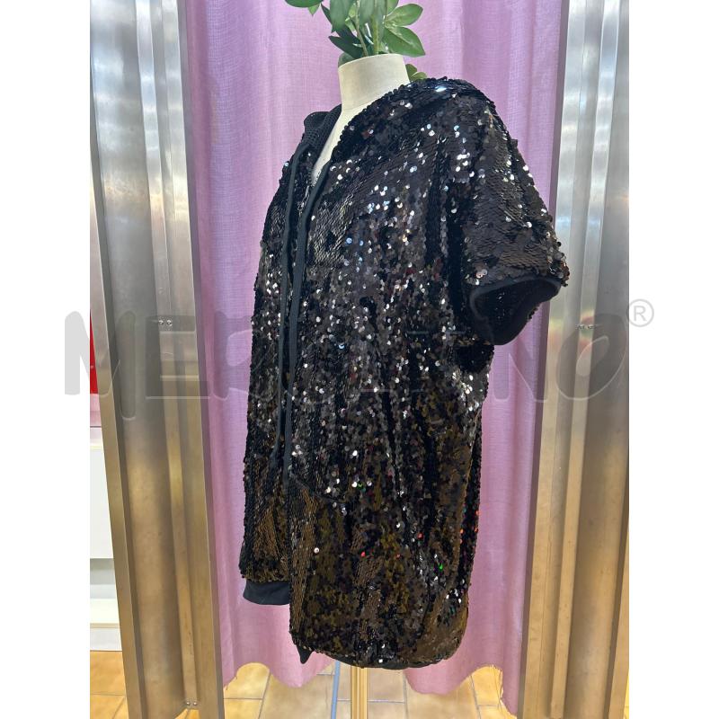 FELPA DONNA NERA FAITH CONNEXION PAIETTES  | Mercatino dell'Usato Ravenna 3