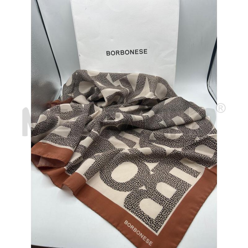FOULARD BORBONESE SABBIA LOGO | Mercatino dell'Usato Ravenna 1