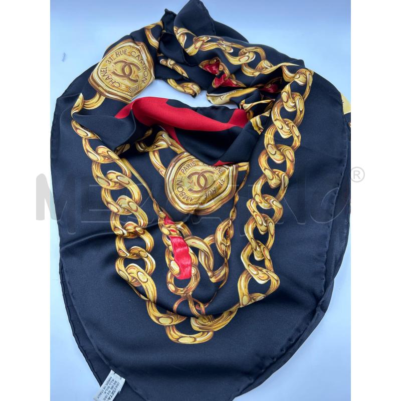 FOULARD NERO CHANEL | Mercatino dell'Usato Ravenna 3