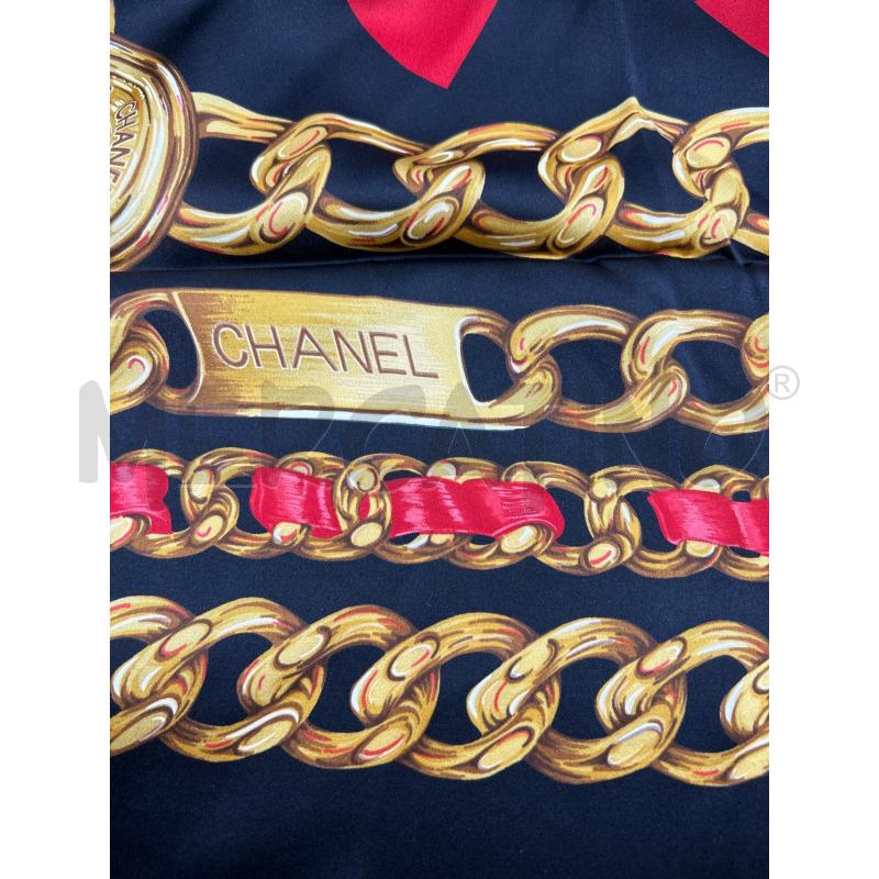 FOULARD NERO CHANEL | Mercatino dell'Usato Ravenna 4