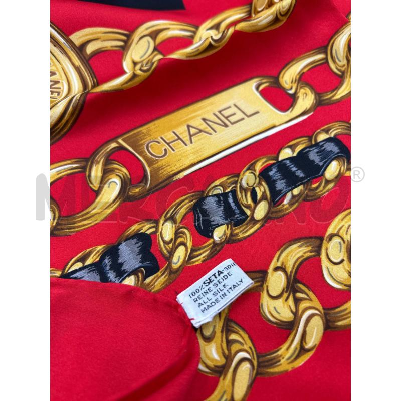 FOULARD ROSSO CHANEL | Mercatino dell'Usato Ravenna 2