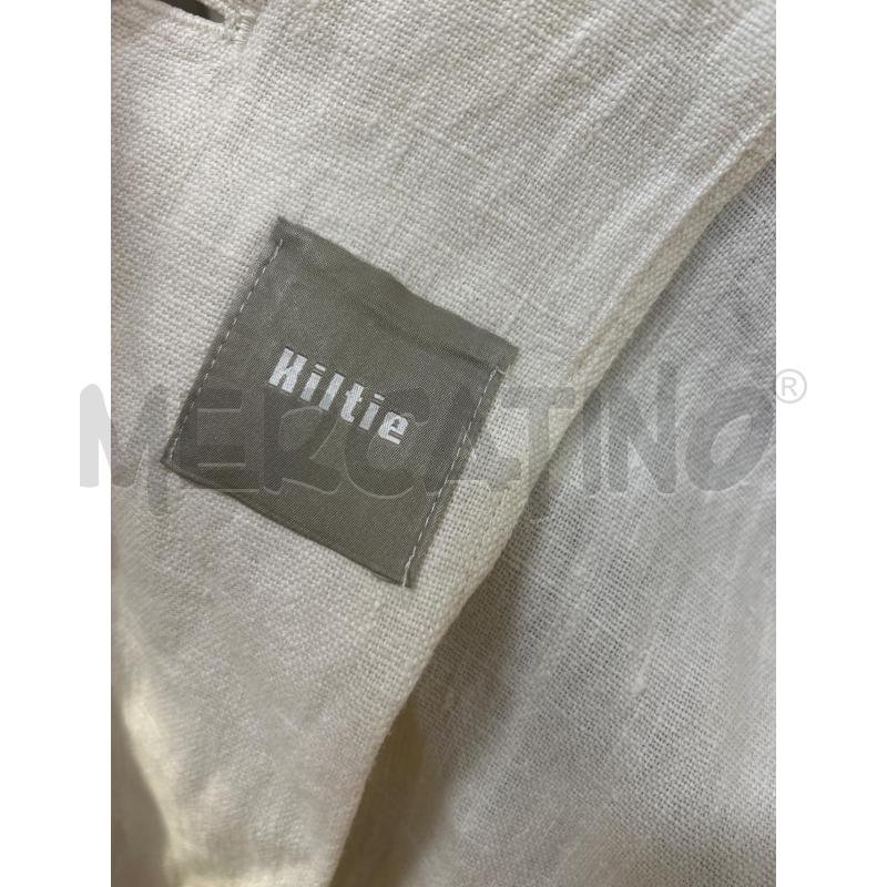 GIACCA DONNA AVORIO KILTIE LINO | Mercatino dell'Usato Ravenna 4