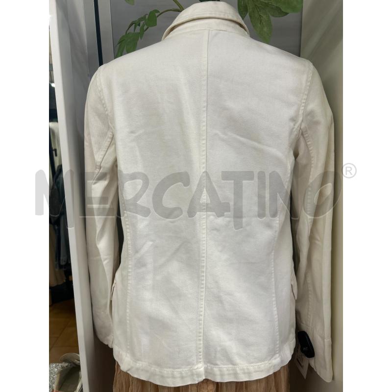 GIACCA DONNA BIANCA MIU MIU TESSUTO JEANS | Mercatino dell'Usato Ravenna 4