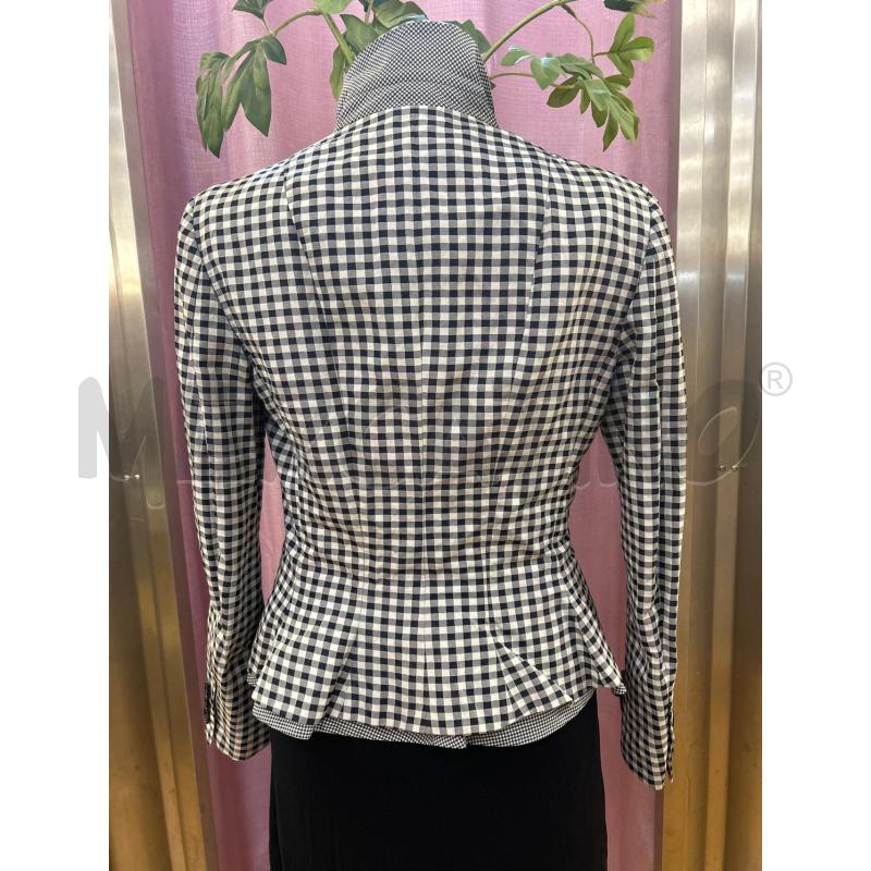 GIACCA DONNA BLU MOSCHINO CHEAPANDCHIC QUADRETTI | Mercatino dell'Usato Ravenna 5