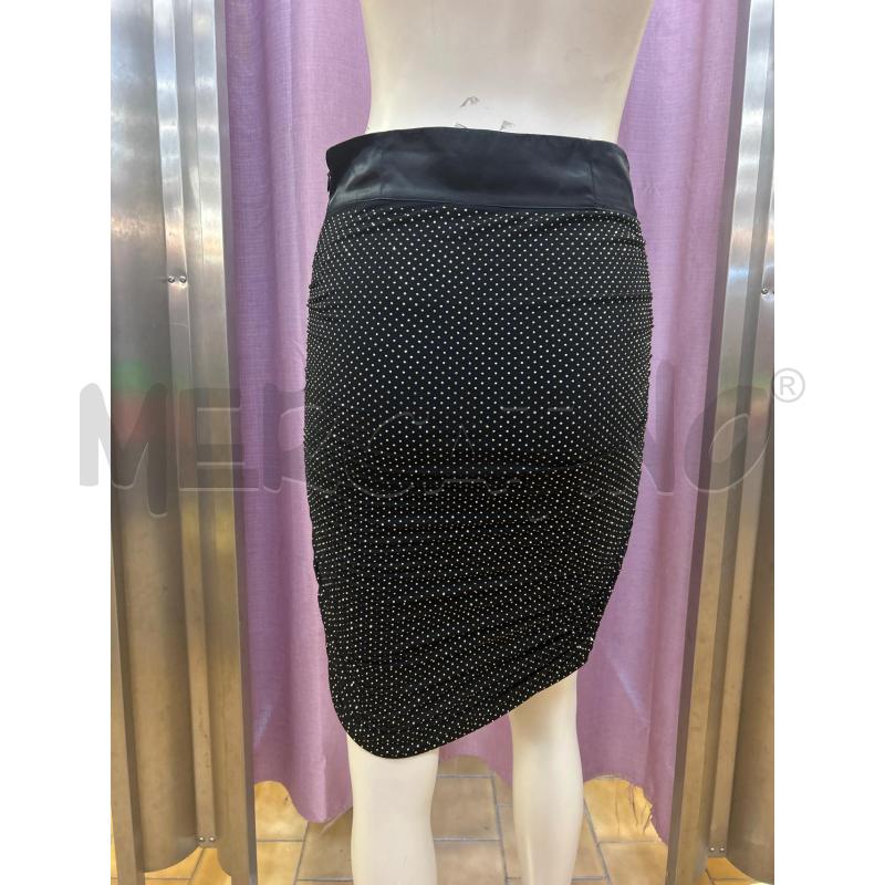 GONNA NERA PIERRE BALMAIN BORCHIE DORATE | Mercatino dell'Usato Ravenna 3