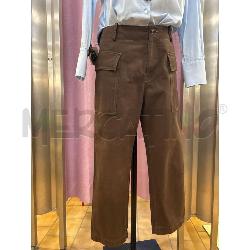 PANTALONE DONNA MARRONE GRIFONI | Mercatino dell'Usato Ravenna 1