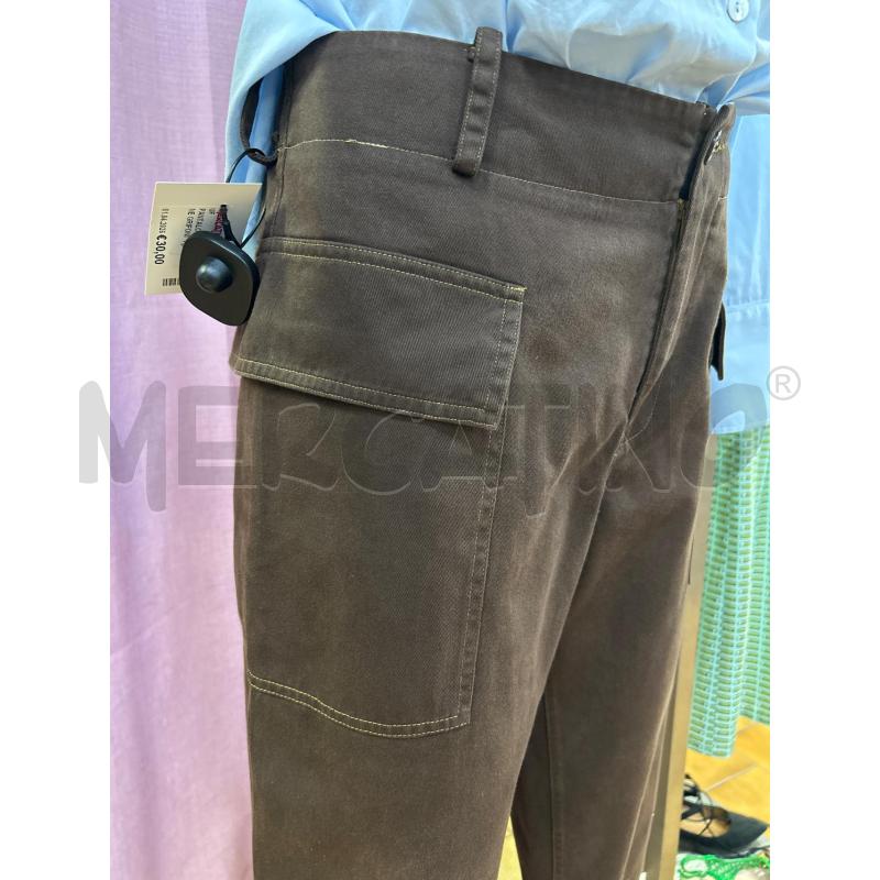 PANTALONE DONNA MARRONE GRIFONI | Mercatino dell'Usato Ravenna 2