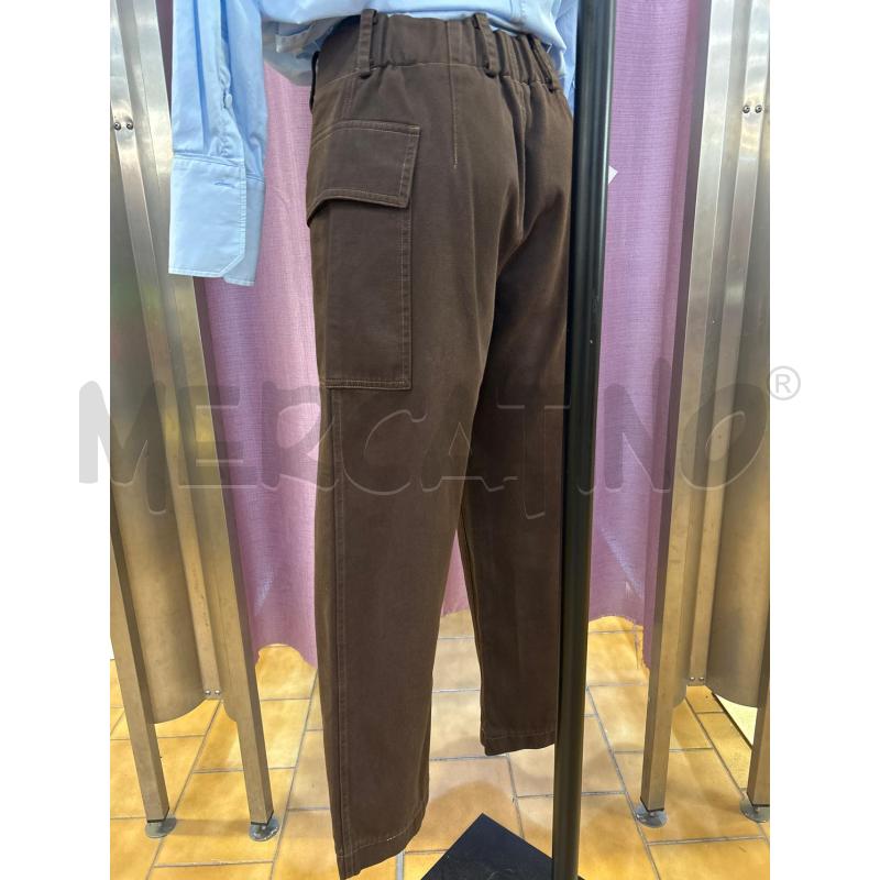 PANTALONE DONNA MARRONE GRIFONI | Mercatino dell'Usato Ravenna 3