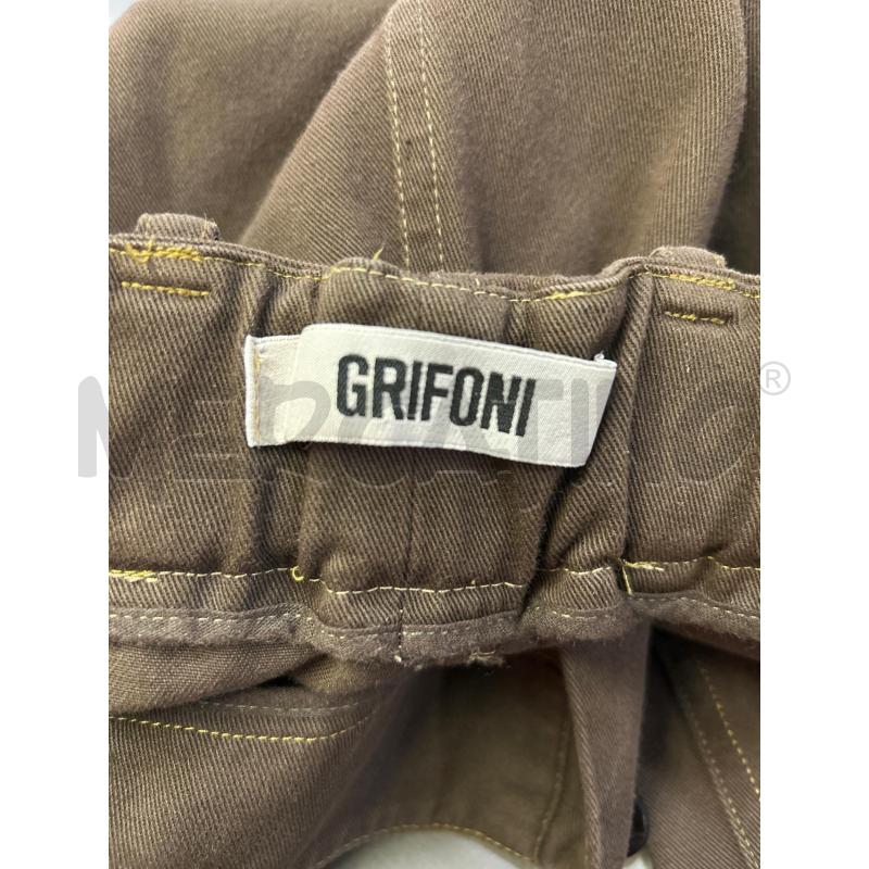 PANTALONE DONNA MARRONE GRIFONI | Mercatino dell'Usato Ravenna 4