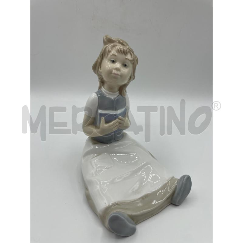 STATUINA LLADRO NAO RAGAZZA CHE LEGGE | Mercatino dell'Usato Ravenna 1