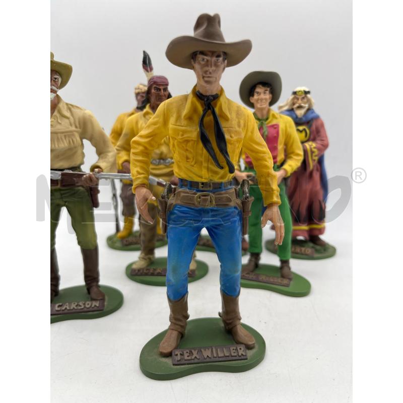 STATUINE TEX WILLER 7 PZ HACHETTE | Mercatino dell'Usato Ravenna 3