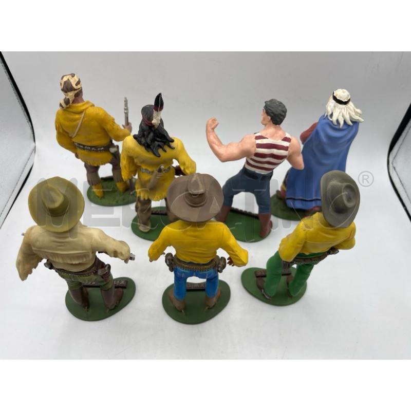 STATUINE TEX WILLER 7 PZ HACHETTE | Mercatino dell'Usato Ravenna 5