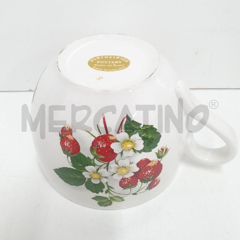6 TAZZE COLAZIONE PORTMEIRION POTTERY ENGLAND RETRO STYLE | Mercatino dell'Usato Cervia 5